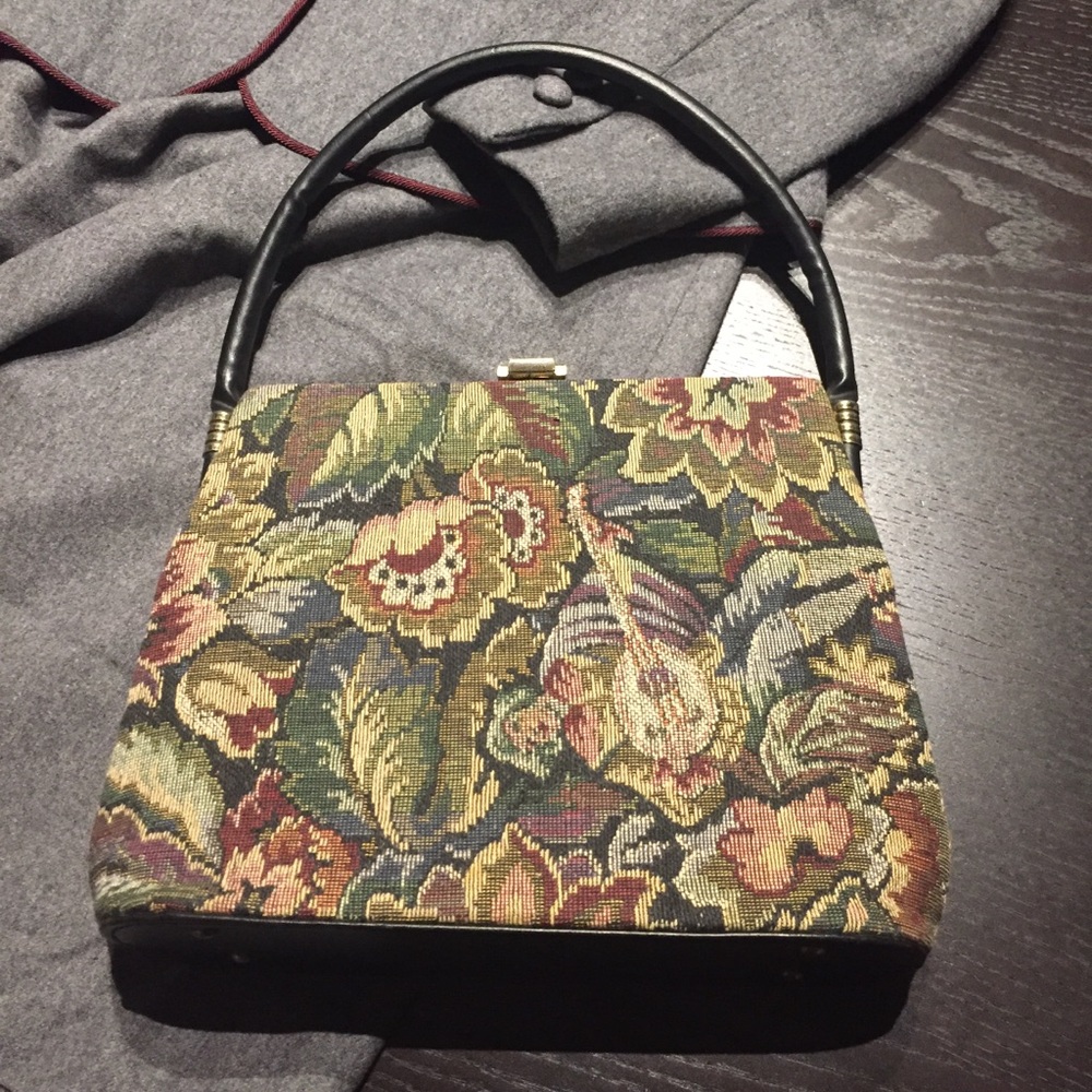 VintageJR Tapestry Purse
